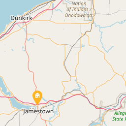 Hampton Inn and Suites Jamestown on the map